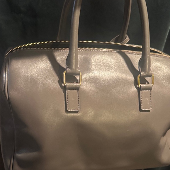 Saint Laurent Dark Gray Leather Baby duffle - Picture 6 of 13